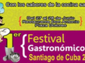 Celebrarán Festival Gastronómico en Santiago de Cuba