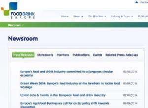 Food Drink Europe, la web de la industria agroalimentaria en Europa