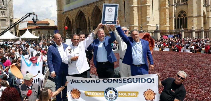 Record Guinness-Leon-cecina