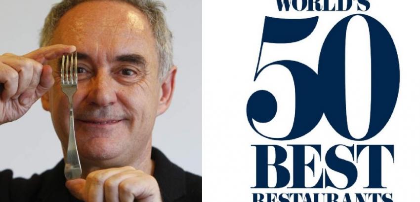 Ferran Adrià cocinará la fiesta del 15 aniversario de The World’s 50 Best Restaurants