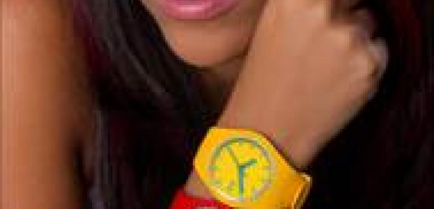 Laritza Bacallao, embajadora de la marca de relojes Ice Watch