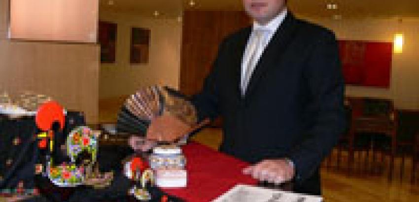 Luis Mendes, director de alimentos y bebidas del hotel Holiday Inn Porto Gaia.