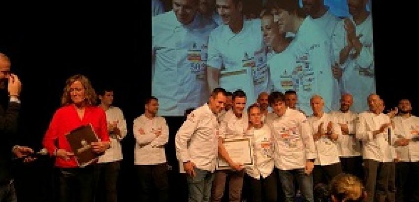 Álvaro Salazar y Pedro Montolio vencedores de la 1ª semifinal del VII Concurso Cocinero del Año