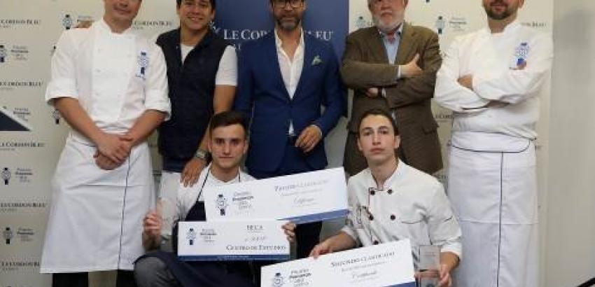 El catalán Ezequiel Álvarez, ganador del V Premio Promesas de la alta cocina de Le Cordon Bleu Madrid