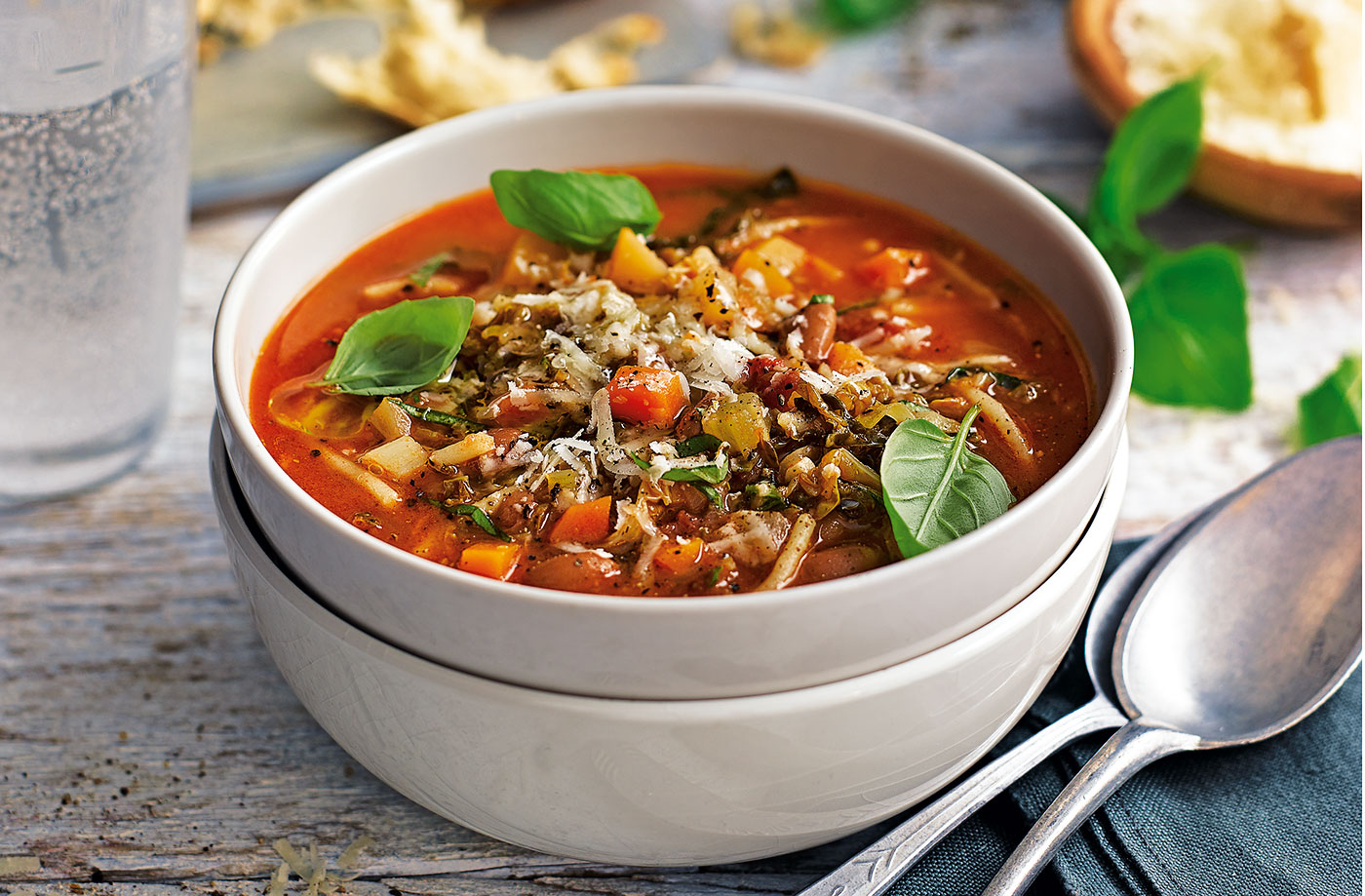  Sopa minestrone