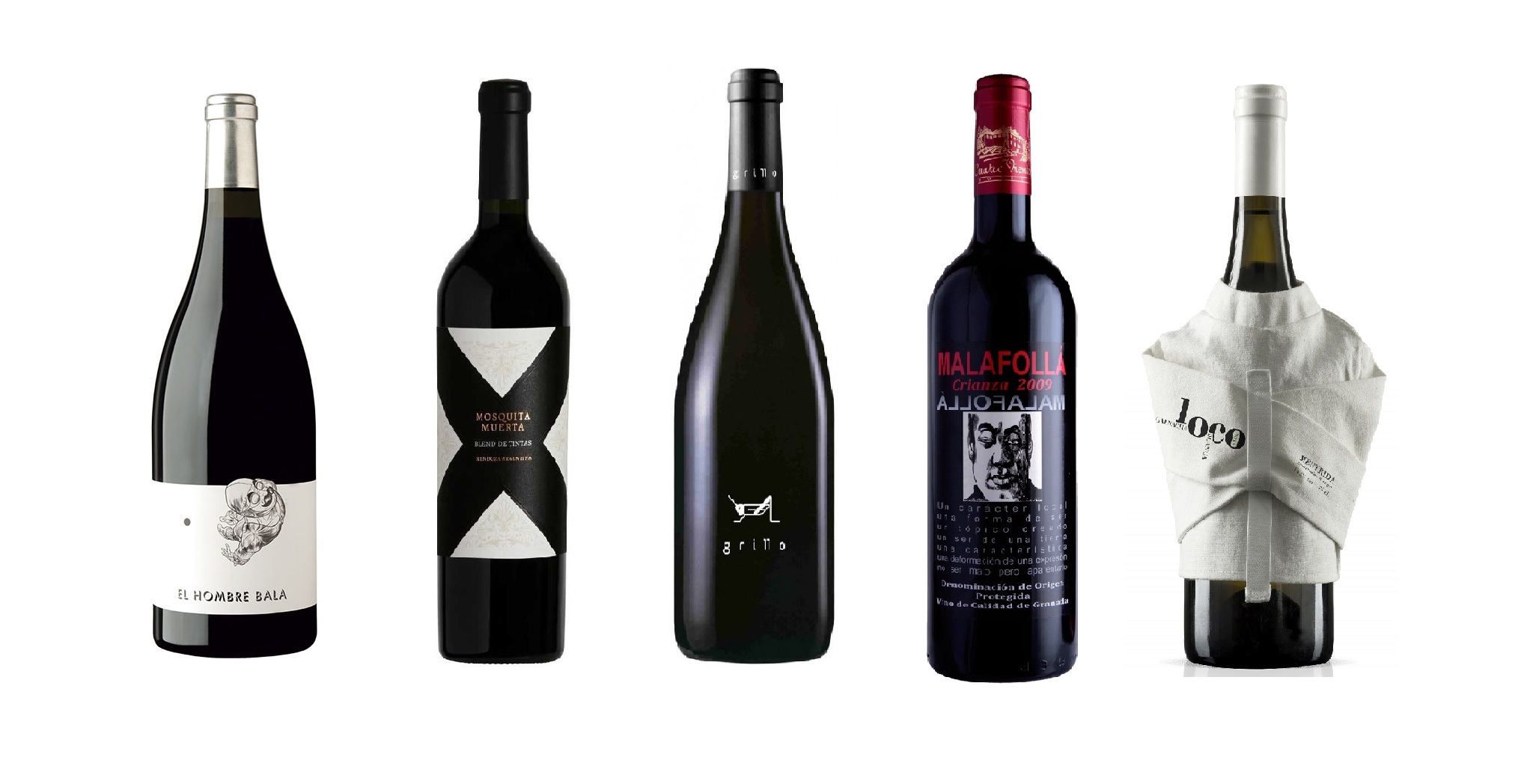 botellas de vino originales