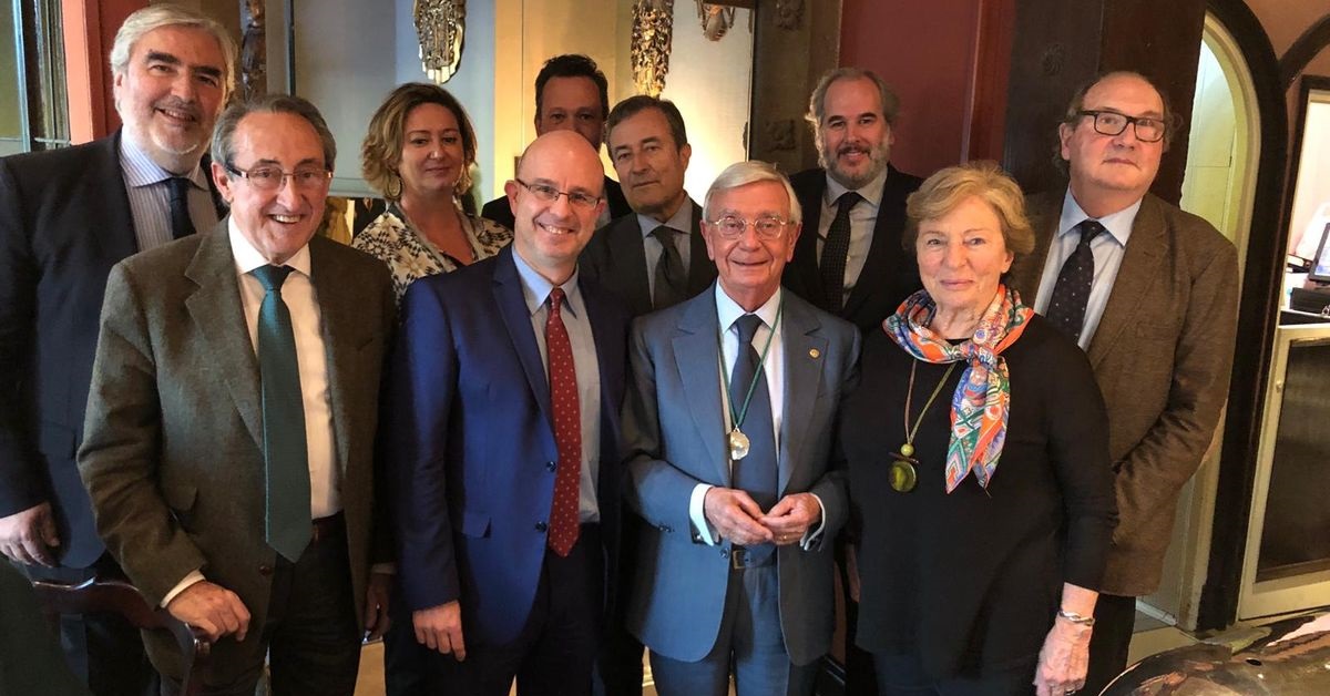 Rafael Ansón-presidente-honor-Academia-de-Cultura-Gastronómica-de-Castilla-La Mancha