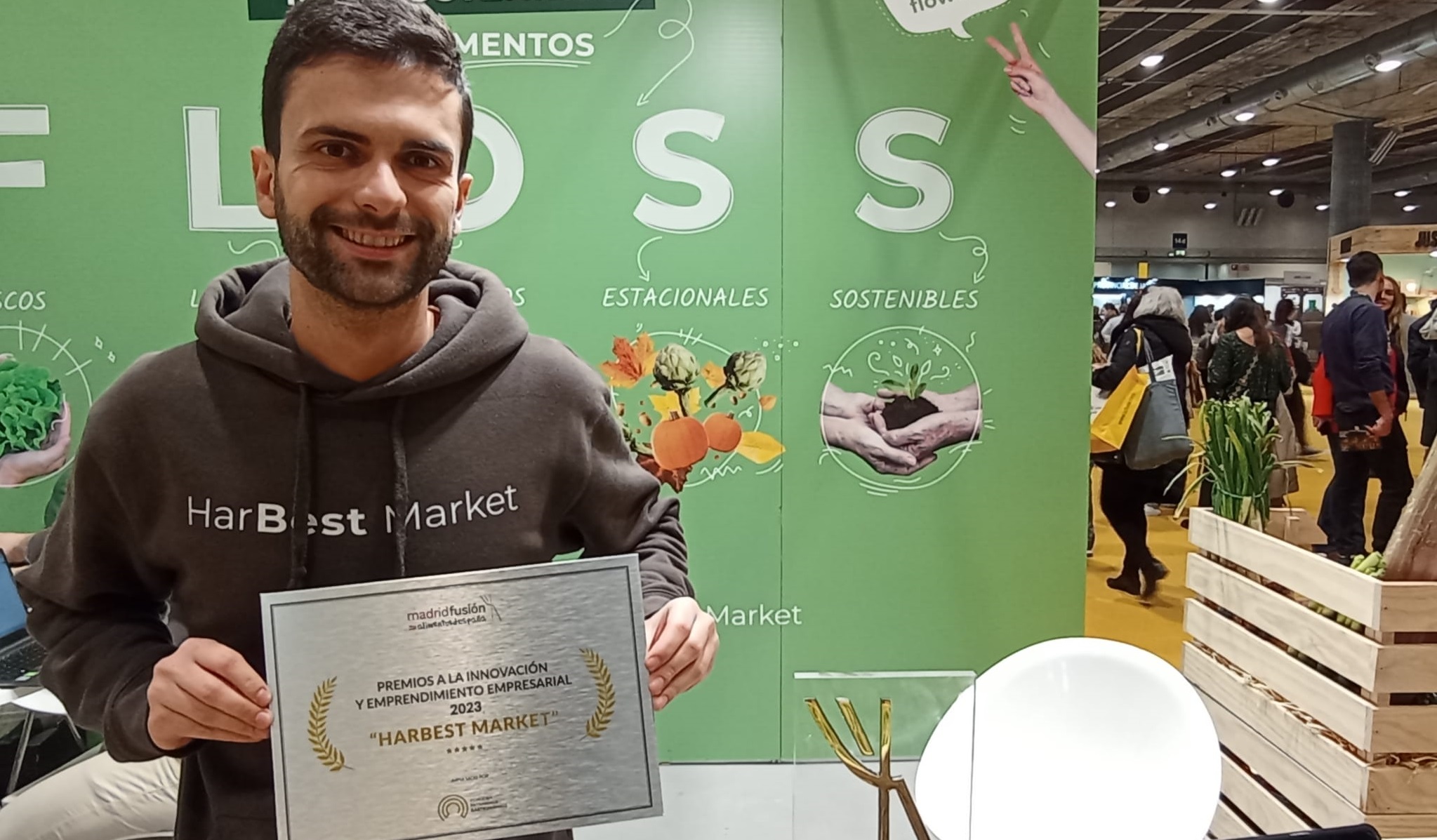 Mario Rey Harbest Market Madrid Fusion 2023