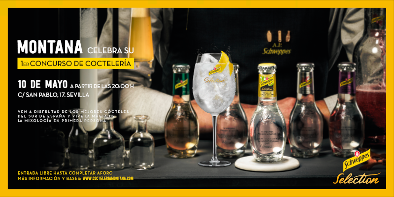 Schweppes y Montana, en busca del mejor bartender del sur de España