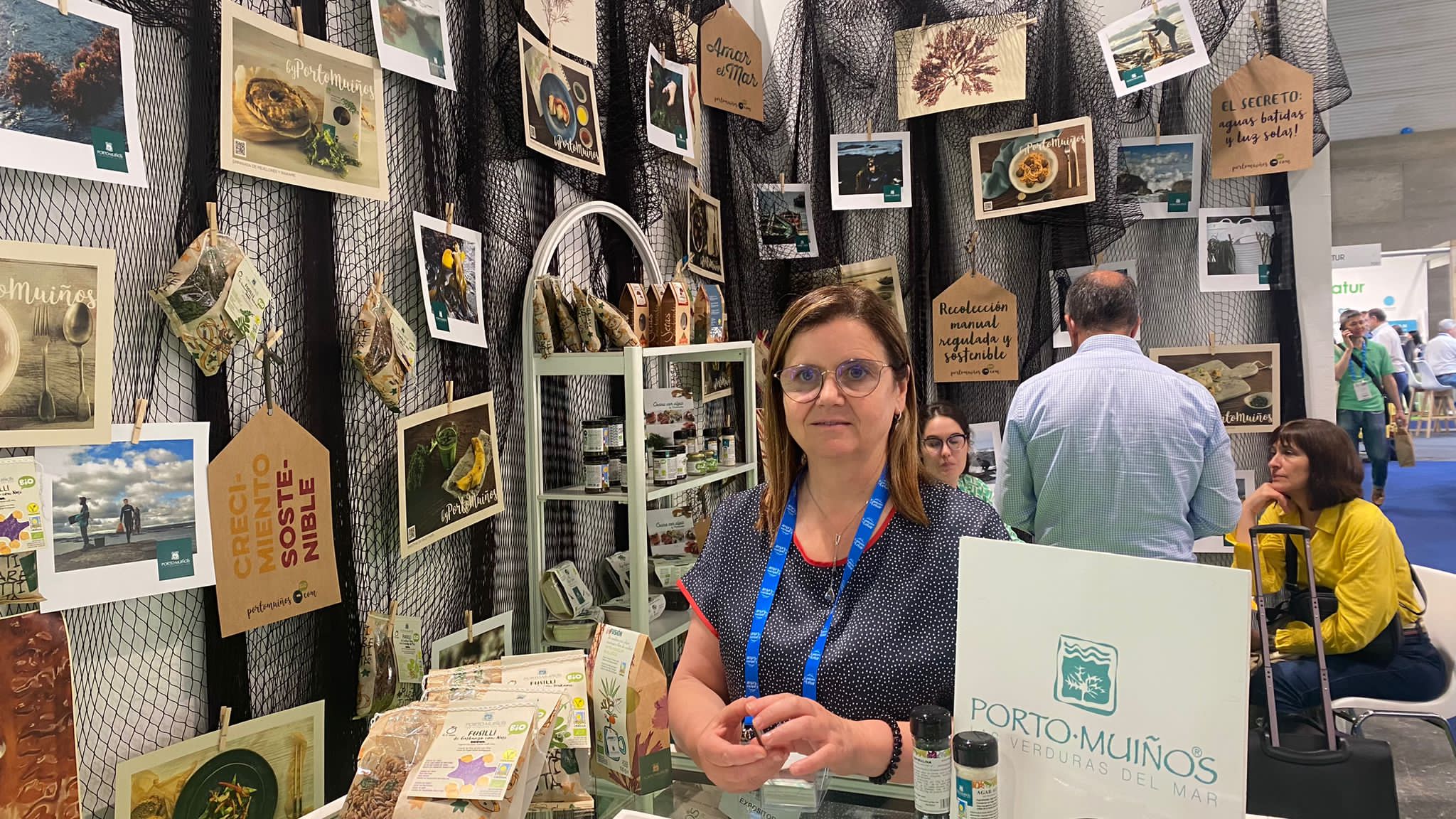 Rosa María Mirás Antel, de Porto Muiños Las Verduras del Mar