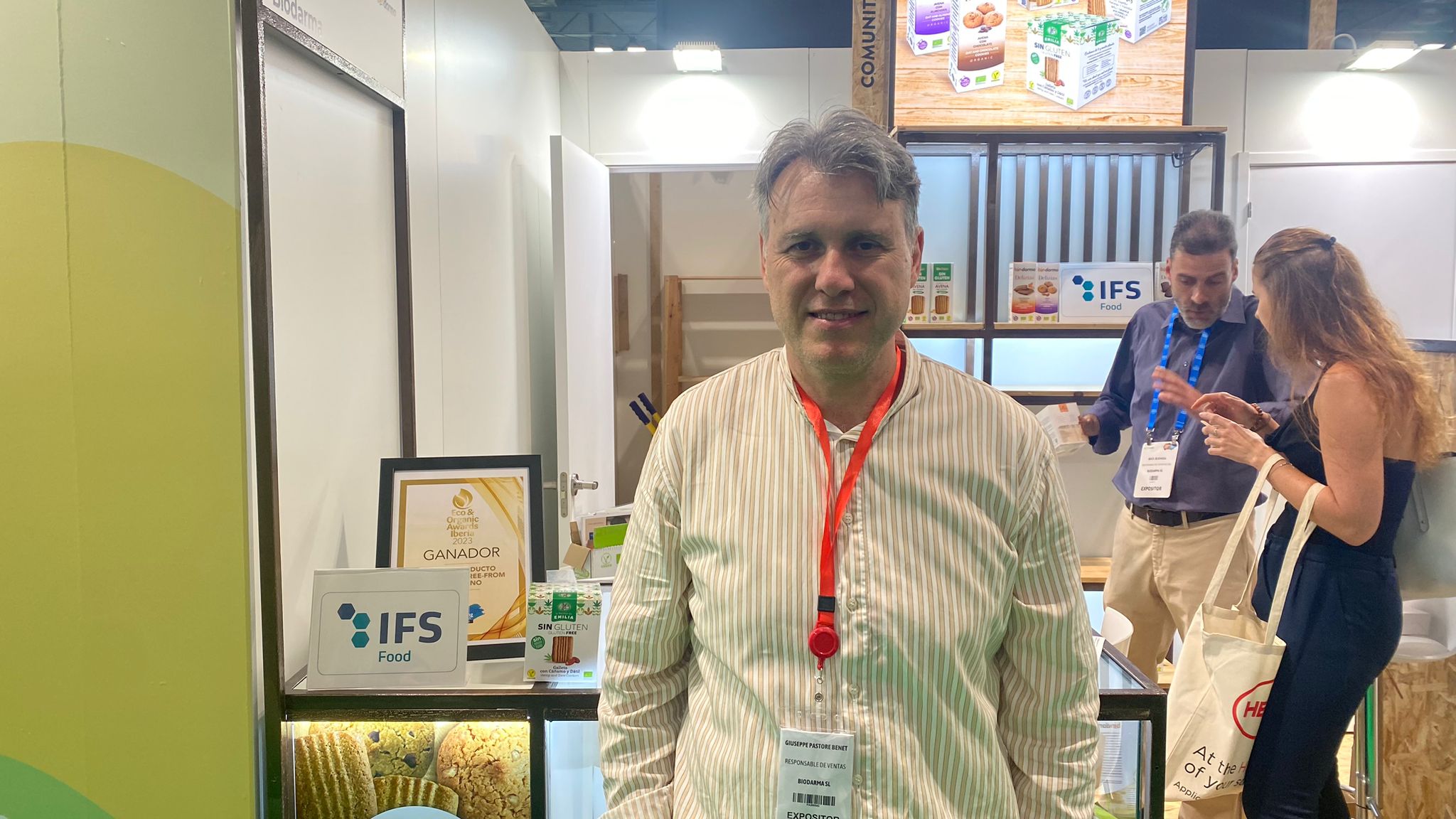 Giuseppe Pastore, responsable de ventas de Biodarma