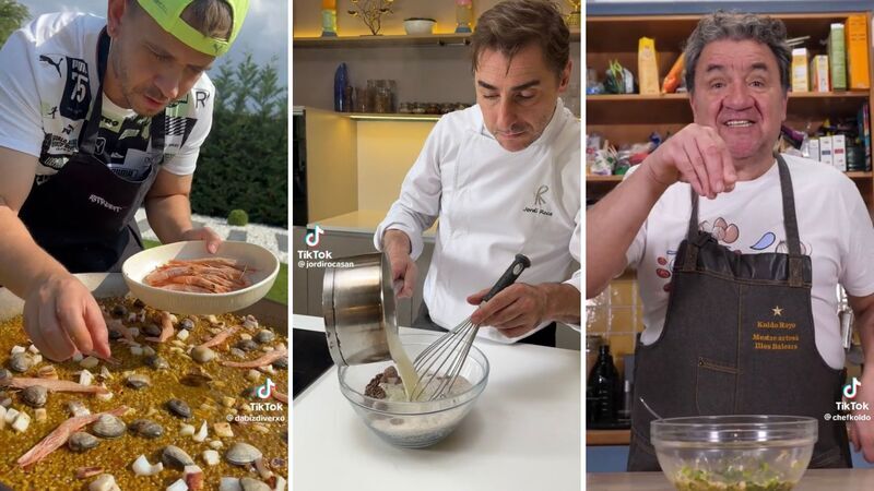Cocineros en TikTok