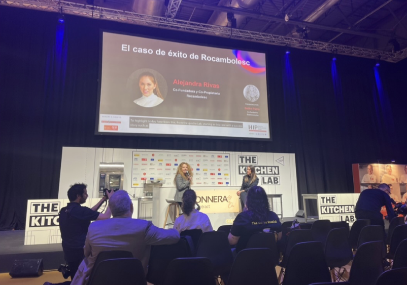 Alejandra Rivas presenta el caso de éxito de Rocambolesc