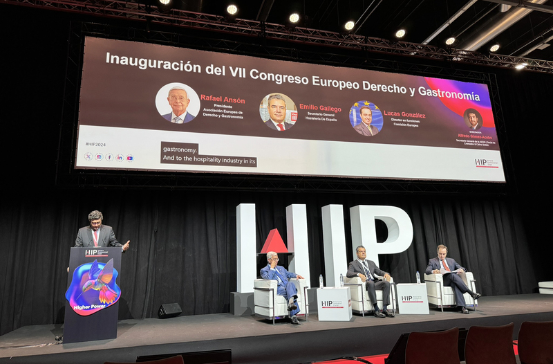 VII Congreso Europeo de Derecho y Gastronomía en HIP