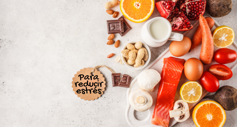 alimentos reducir estrés