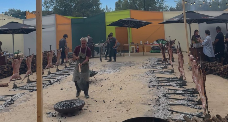 chefs on fire Madrid