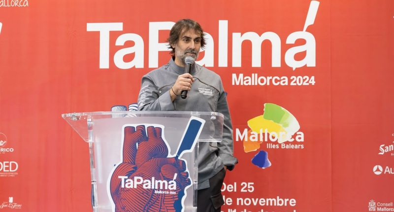 gor Rodríguez, presidente del jurado de tapas de TaPalma Mallorca-2024 y chef de El Bandarra.