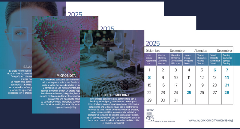 calendario saludable senc