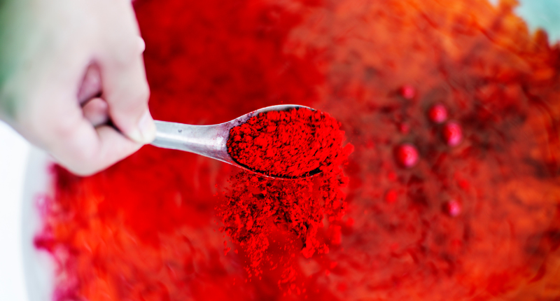 colorante rojo estados unidos