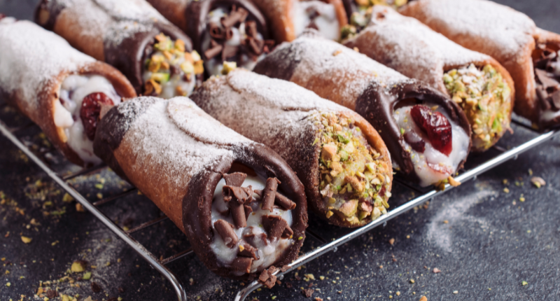 Sicilia y sus cannolis