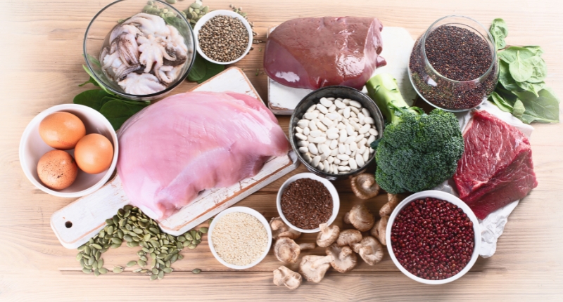 alimentos para los glóbulos rojos