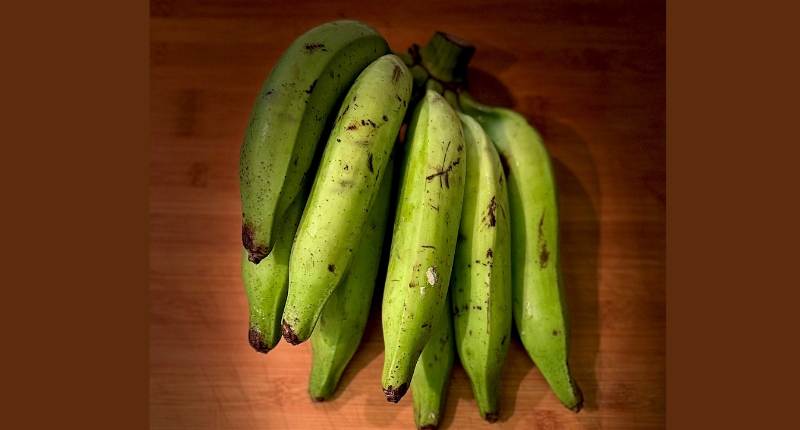 plátano verde 