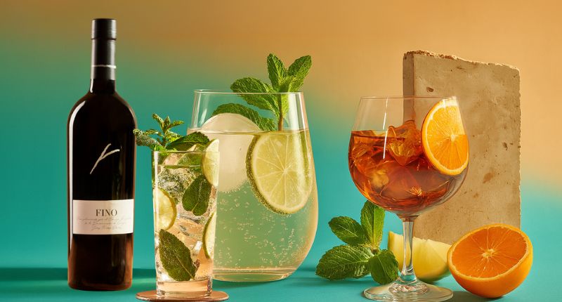 cócteles con vino