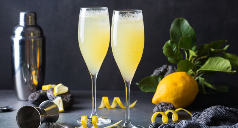 cócteles con vino espumoso