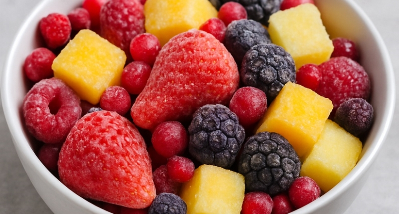 frutas congeladas