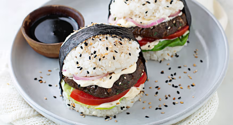 Hamburguesa de sushi