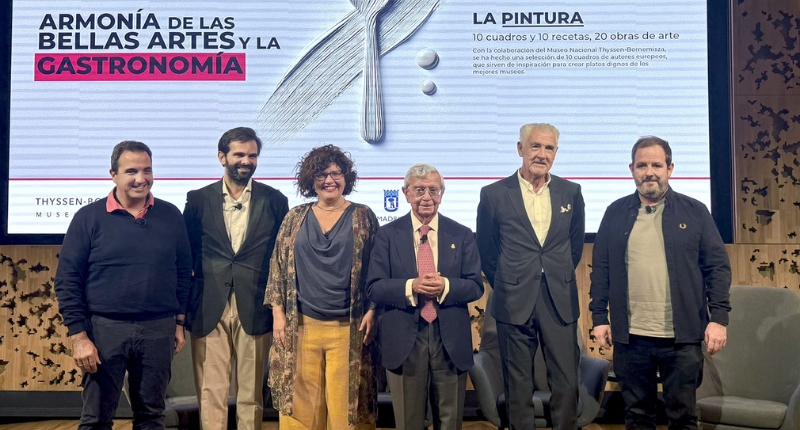 Presentación del libro "Armonía de las bellas artes y la gastronomía. La pintura"