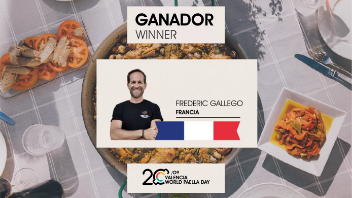 Frederic Gallego, ganador del World Paella Day 2025