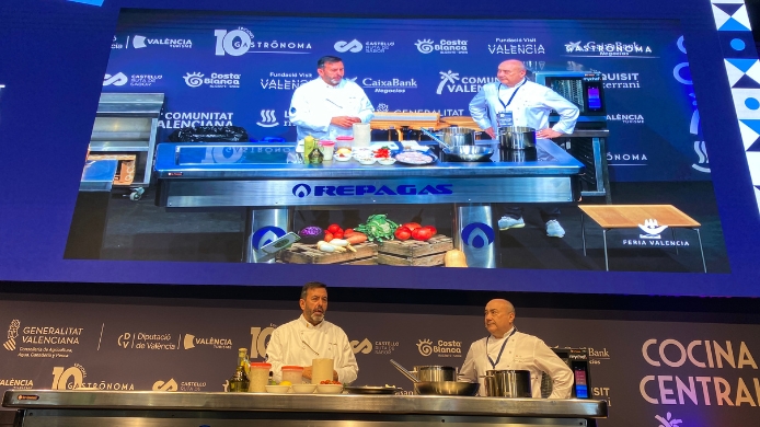 show cooking de Hélio Loureiro en Gastrónoma