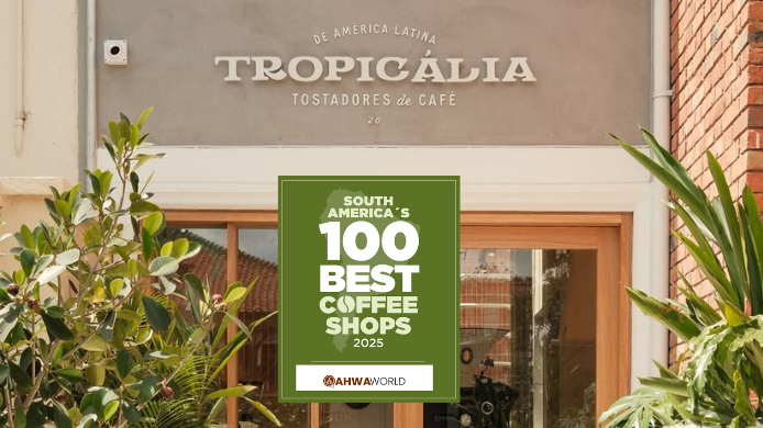 Tropicalia, mejor cafetería en South America’s 100 Best Coffee Shops 2025