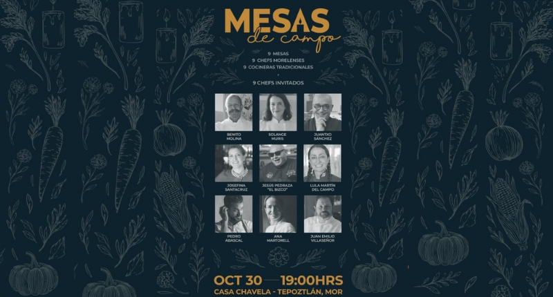 Mesas de Campo en Tepoztlán, Morelos