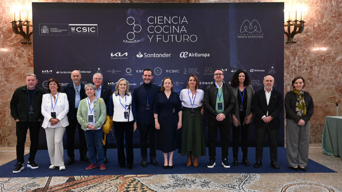 Mario Sandoval y el CSIC reinventan la cocina con una visión científica del futuro gastronómico