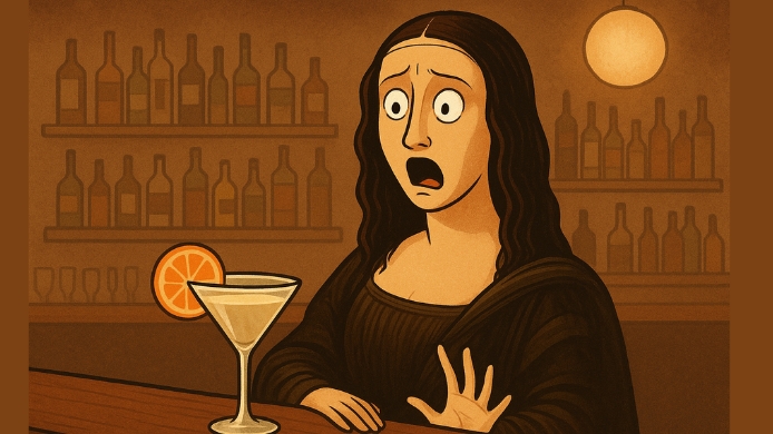 Gioconda con cóctel