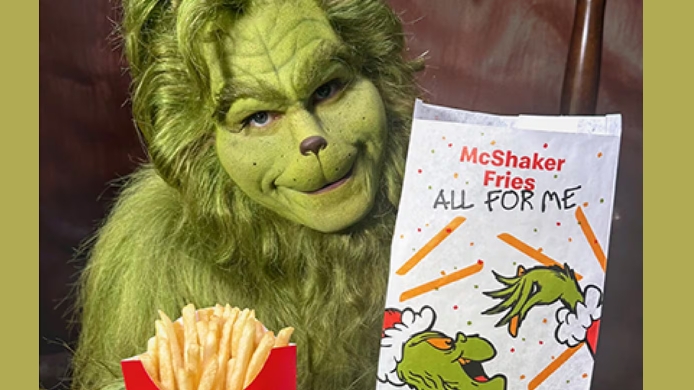 The Grinch Meal McDonald’s