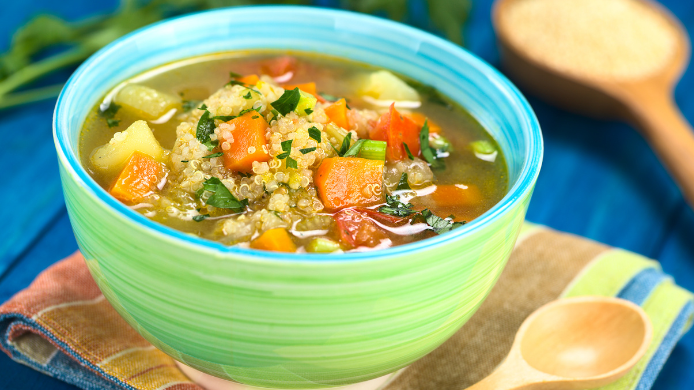 Sopa de quinua