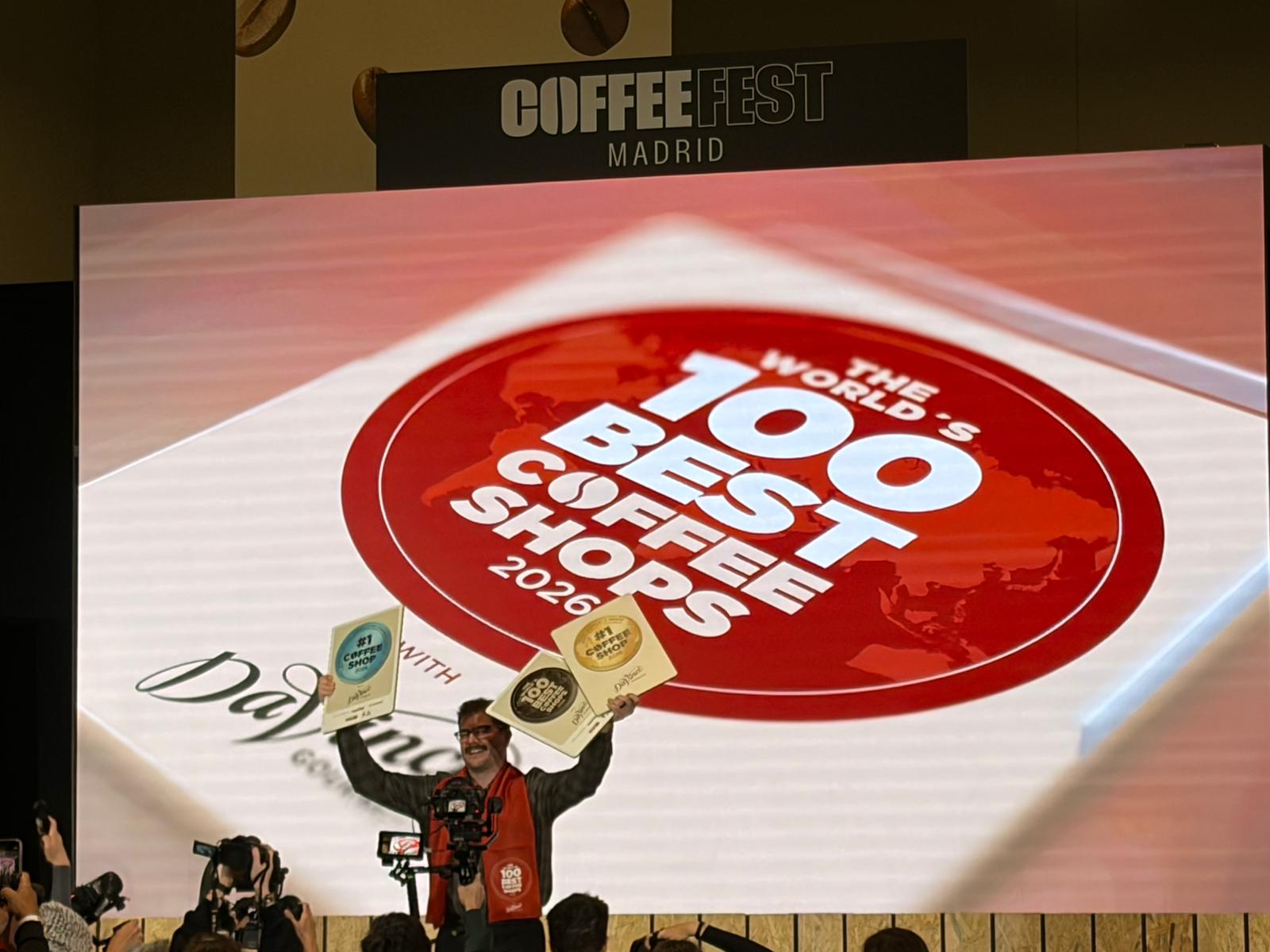 Onyx Coffee Lab mejor cafetería del mundo proclamado durante el Coffe Fest 2026