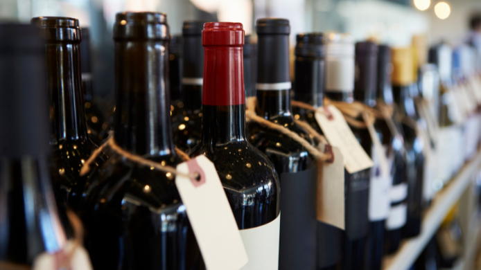 Botellas de vino
