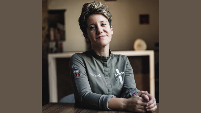 Vicky Sevilla, propietaria y cocinera del restaurante Arrels