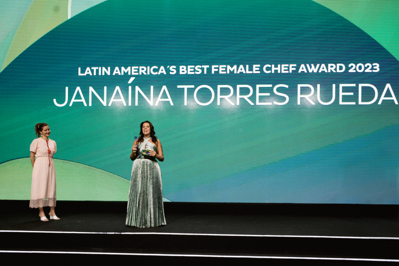 Janaína Torres Rueda, chef del restaurante brasileño A Casa do Porco, ganadora del Latin America's Best Female Chef 2023. (Foto: The World’s 50 Best Restaurants)
