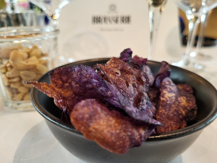 Muestra de platos de Brasserie Molitos.