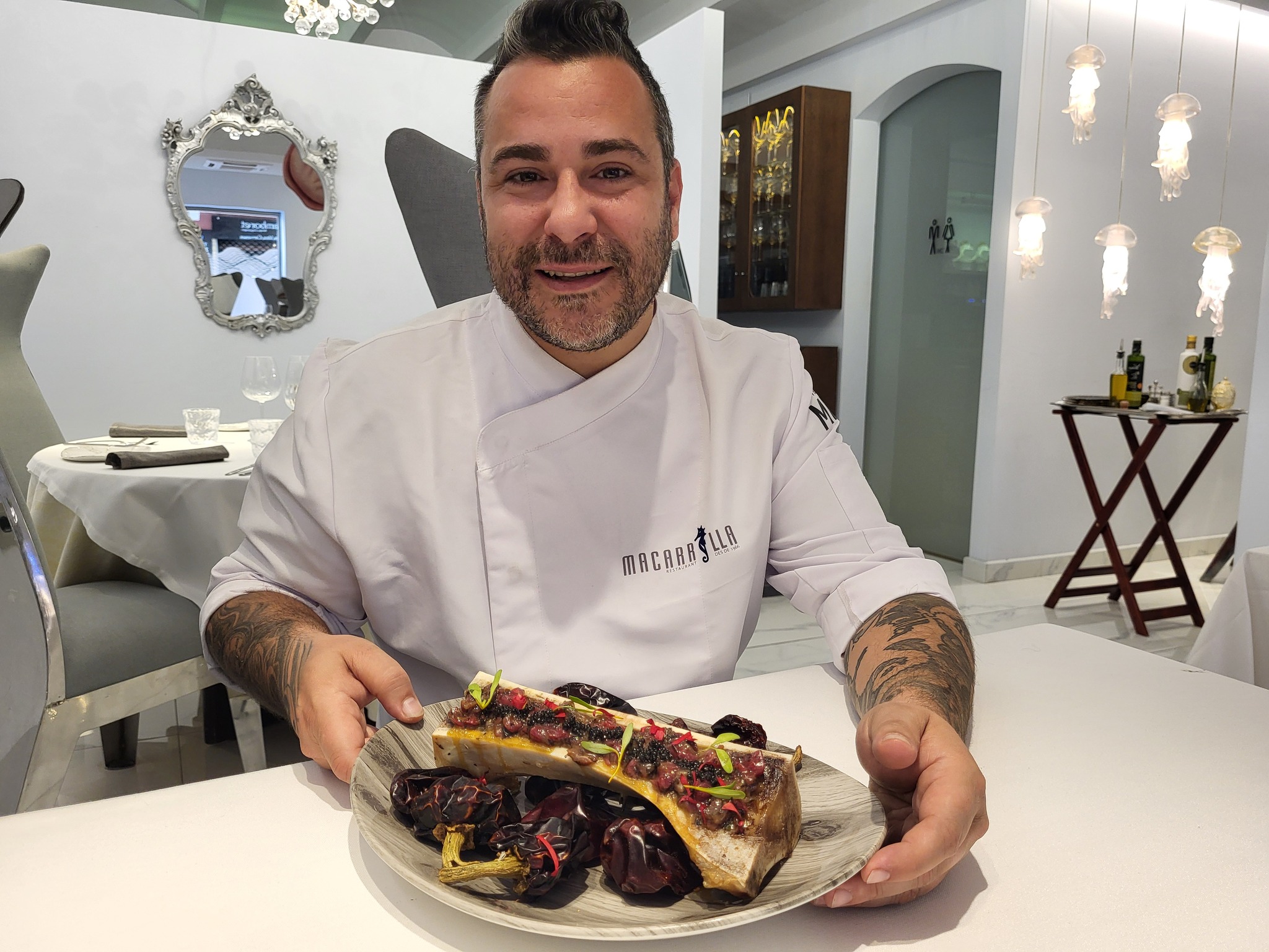 Xavier Martí, chef de Macarrilla.