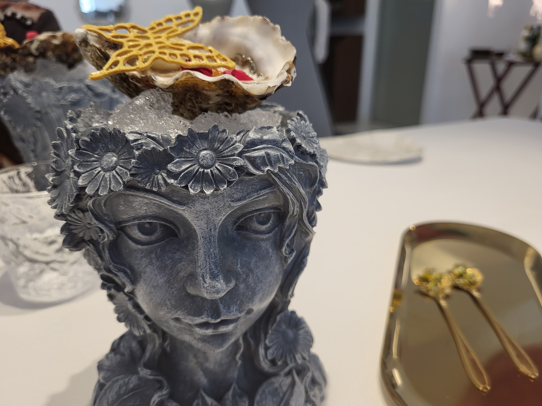 Cocina creativa del chef de Macarrilla Restaurant