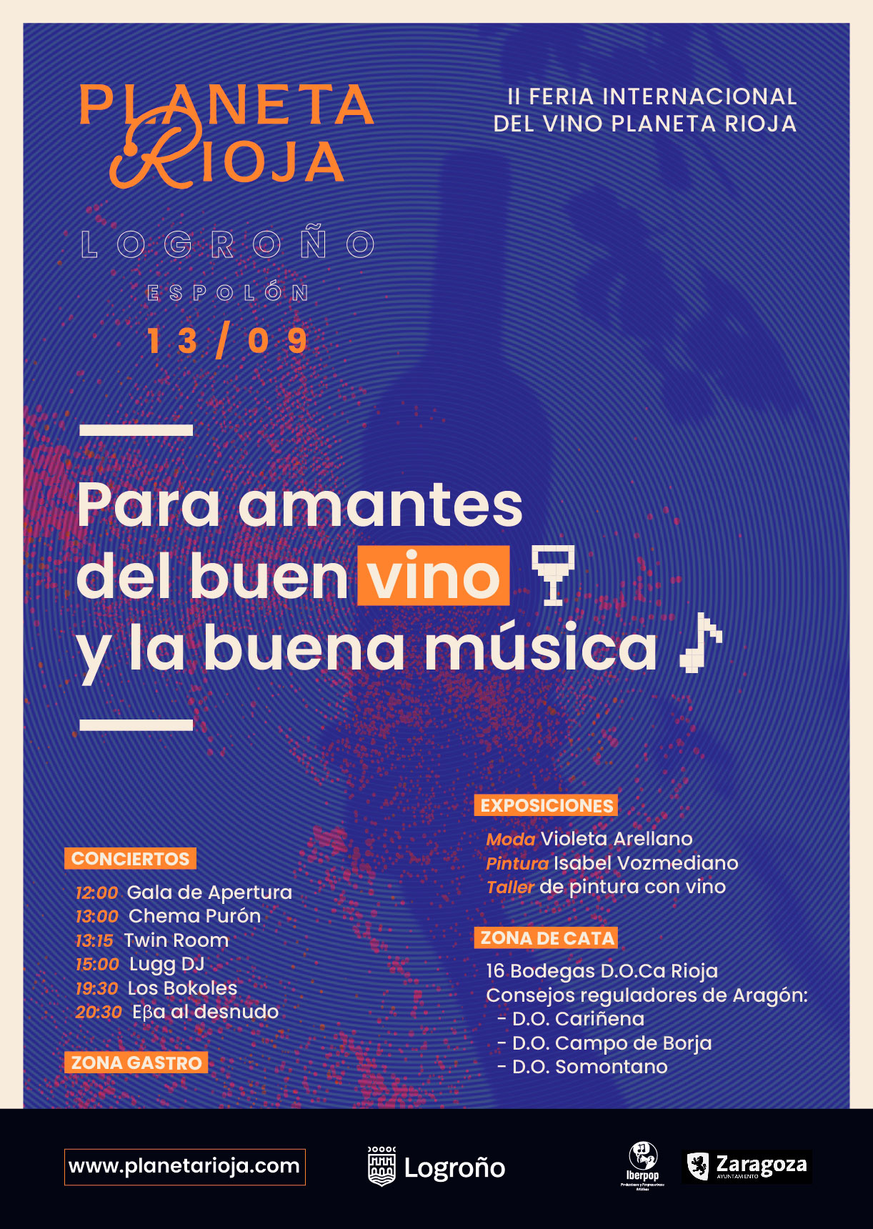 Programación de la Fiesta Internacional del Vino de Planeta Rioja