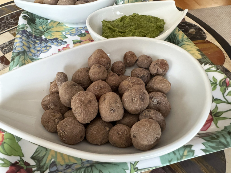 Las papas, originarias de América, ya forman parte del recetario tradicional canario. (Foto: Rafael Ansón)
