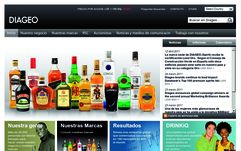 Diageo estrena web en español