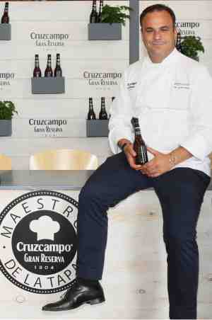 Ángel León presenta la 3ª edición del concurso ‘Maestros de la tapa Cruzcampo Gran Reserva’